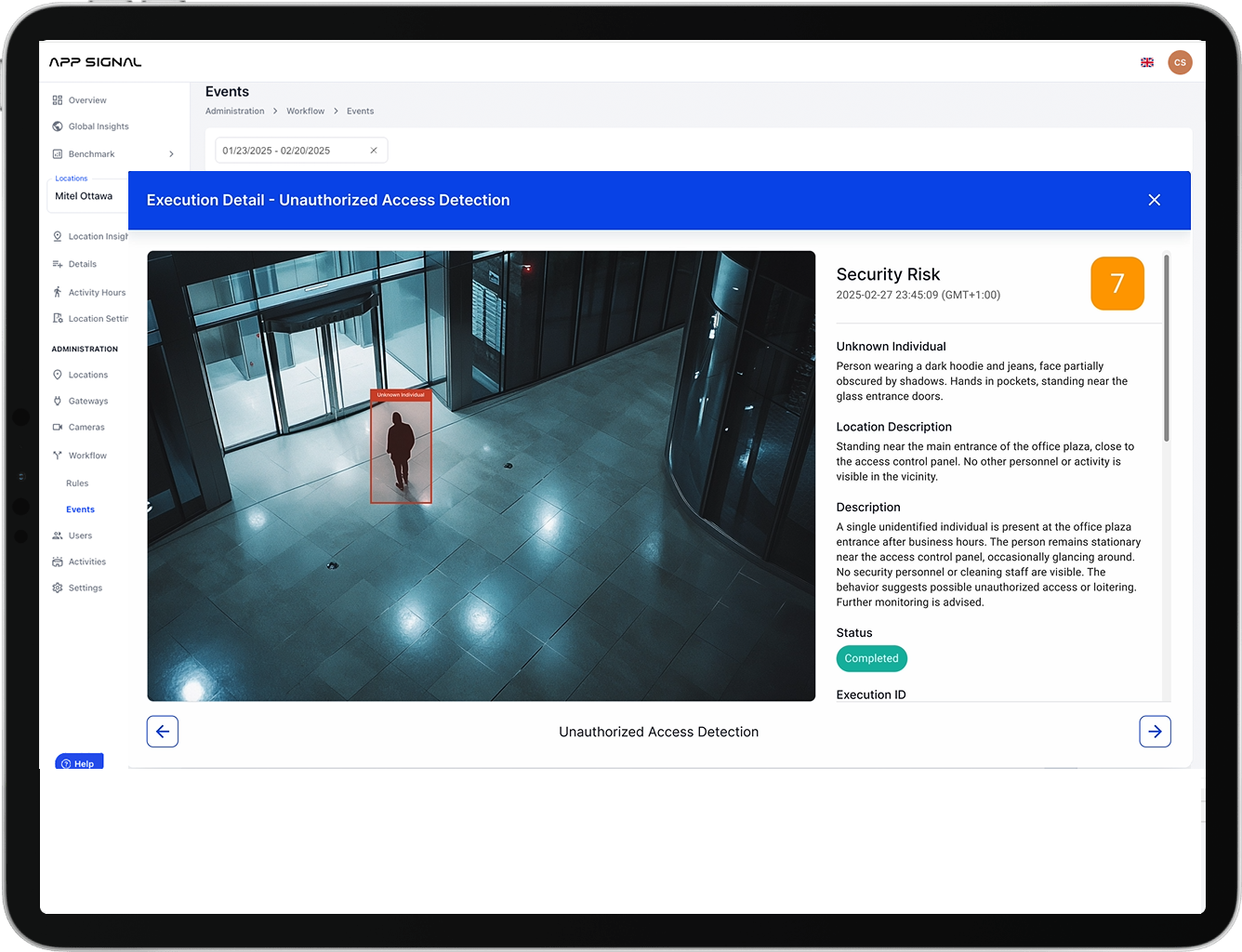 EdgeRetail Guard — unauthorized access detection